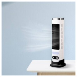 Alternative view of Ventilateur de tour Portable pour Bureau Silencieuse avec Eclairage LED