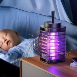 Alternative view of Lampe Anti-Moustiques Rechargeable UV