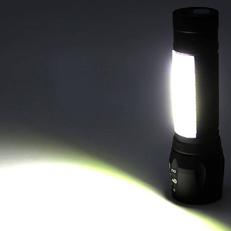 Mini Lampe de poche Rechargeable avec LED Ultra Lumineuse en Aluminium – Image 3