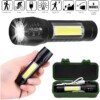 Mini Lampe de poche Rechargeable avec LED Ultra Lumineuse en Aluminium