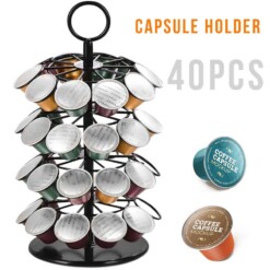 Alternative view of Support Présentoir de Capsules 40 PCS Rotatif 360 Degrés