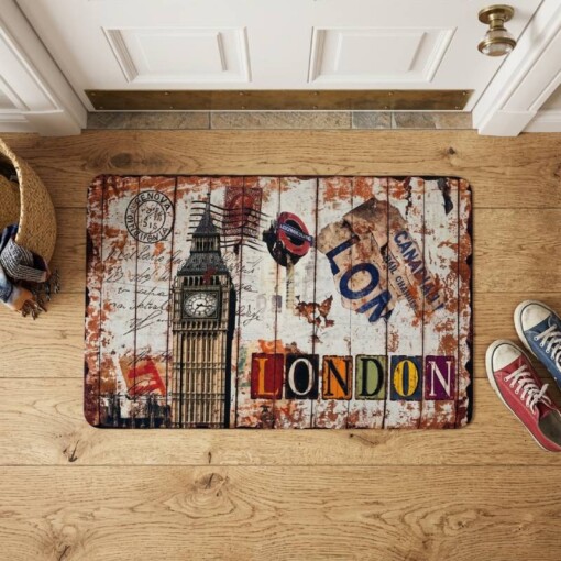Tapis Maison et Salle de Bain Décoré 45*75cm FIRLA