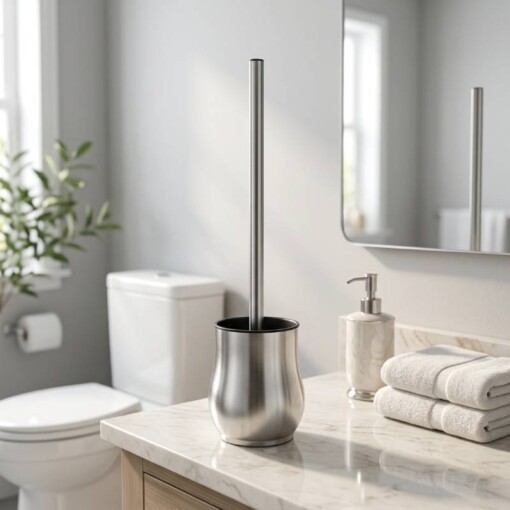 Brosse de Toilette Chromée OSCAR