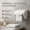 Porte Papier Hygiénique Mural en Plastique