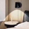 Veilleuse Applique Murale rechargeable à LED à 3 Modes de Lumière 1200mAh