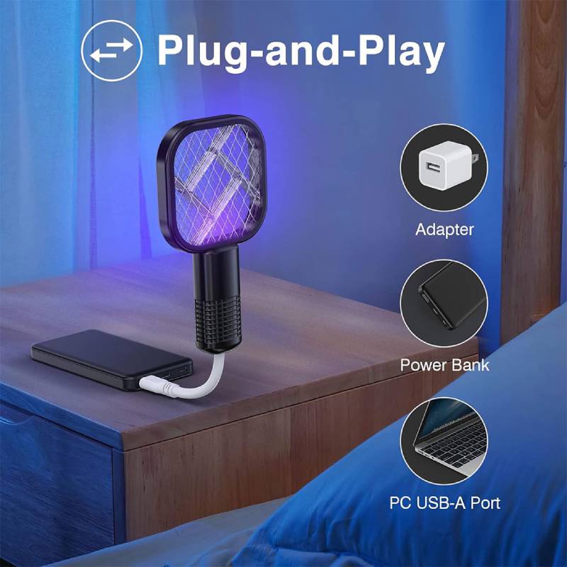 Mini Raquette Anti-moustique UV USB – Image 4