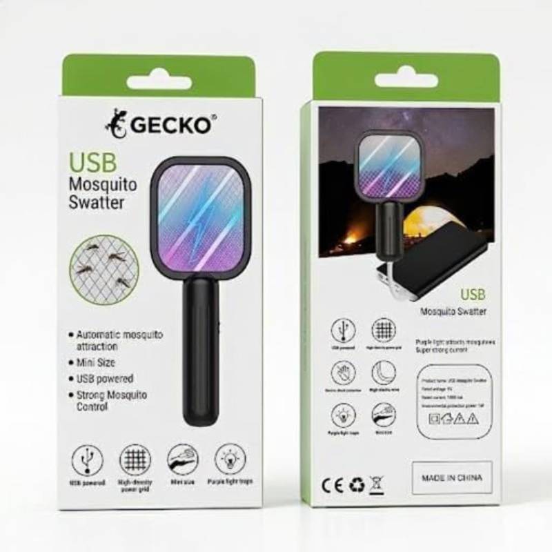 Mini Raquette Anti-moustique UV USB – Image 7