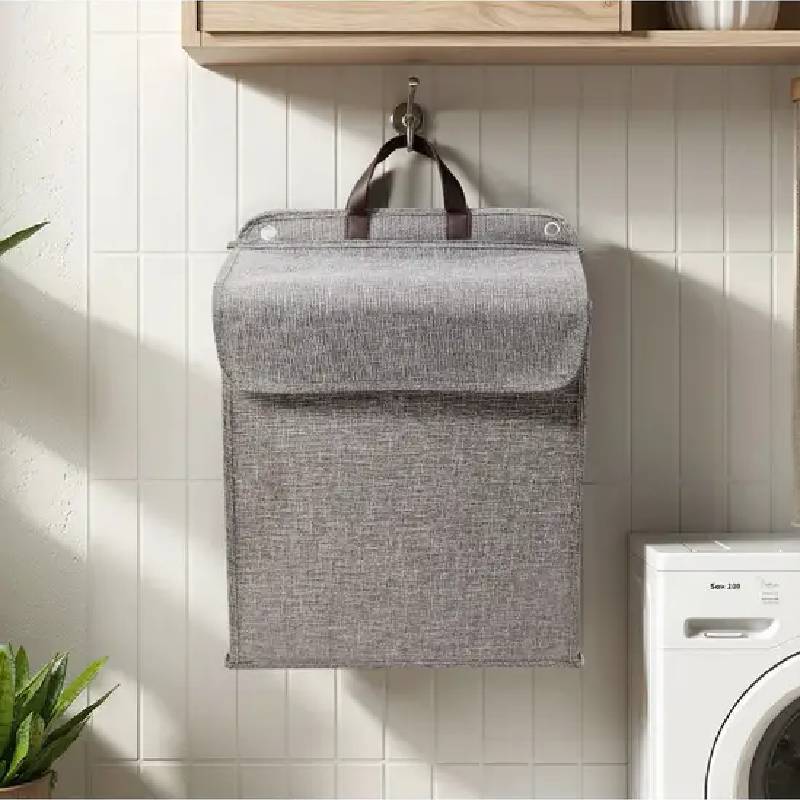 Sac à Linge en Tissu avec Couvert – Image 2