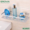 Etagère Salle de Bain Face en Aluminium GROVIA 26201