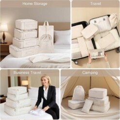 Alternative view of Set de rangement valise Pour Voyage 11 PCS