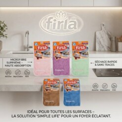 Serpillière Microfibre Multifonction FIRLA  50x70cm