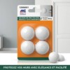 Lot de 4 Parechocs Protèges poigné de porte 30mm