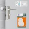 Lot de 4 Parechocs Protèges poigné de porte 40mm