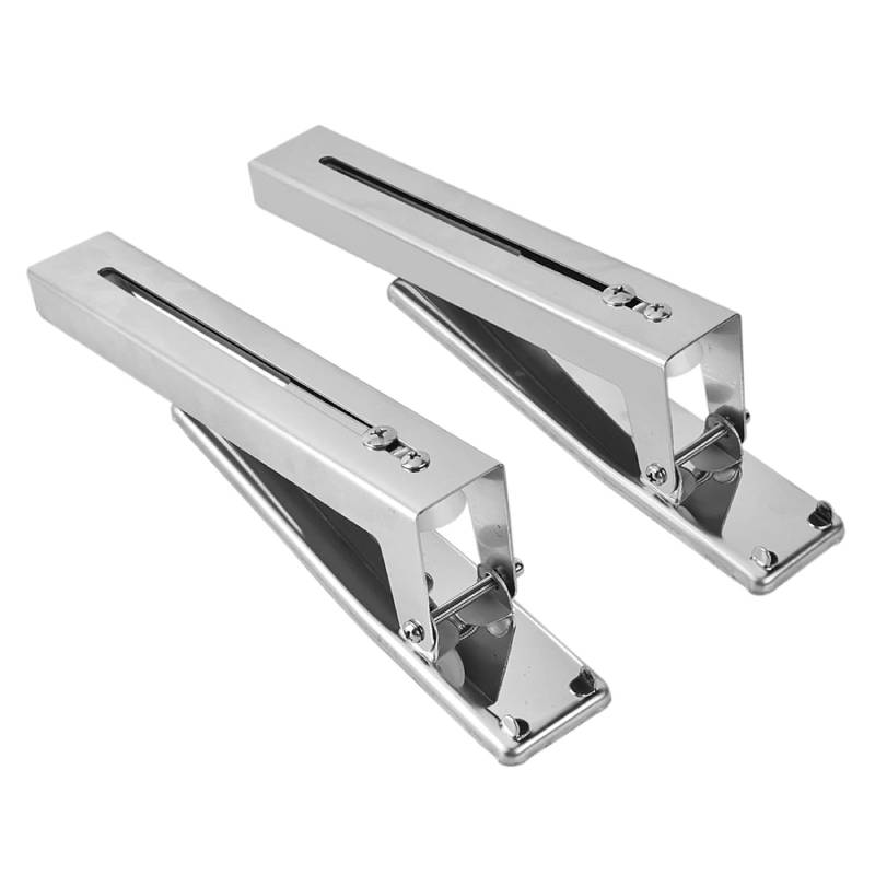 Support Micro-ondes Inox Réglable Pliable – Image 5