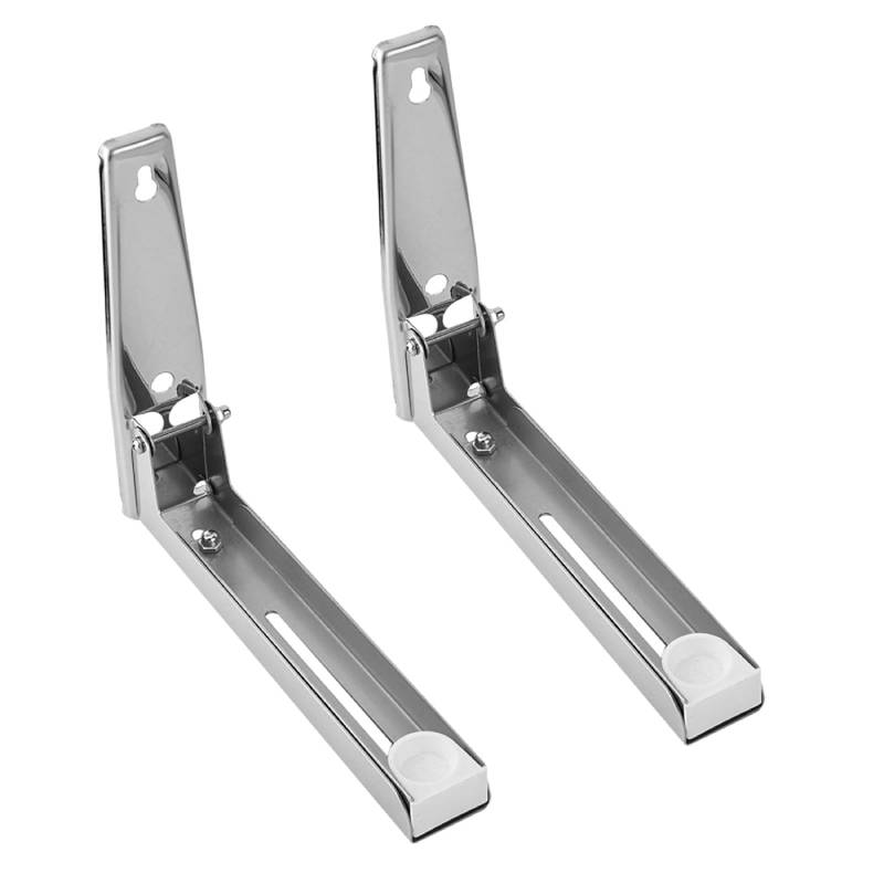 Support Micro-ondes Inox Réglable Pliable – Image 7