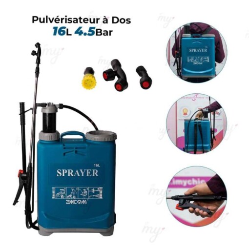 Pulvérisateur à Dos 16L 4.5Bar Eniconi JF1016