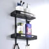 Etagère salle de bain Face Double Métallique