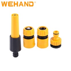 Alternative view of Kit Raccords Adaptateurs Tuyau avec Lance d'Arrosage WEHAND 4PCS