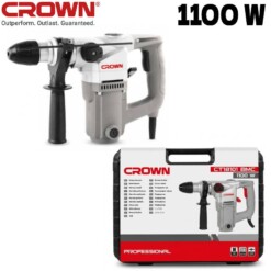 Alternative view of Marteau Perforateur 36mm 1100W CROWN CT18101