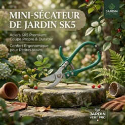Mini Sécateur à Main pour Jardin SK5