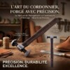 Marteau de Cordonnier Double Face Manche Bois 500Gr