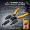 Pince à Circlip Réglée 4PCS