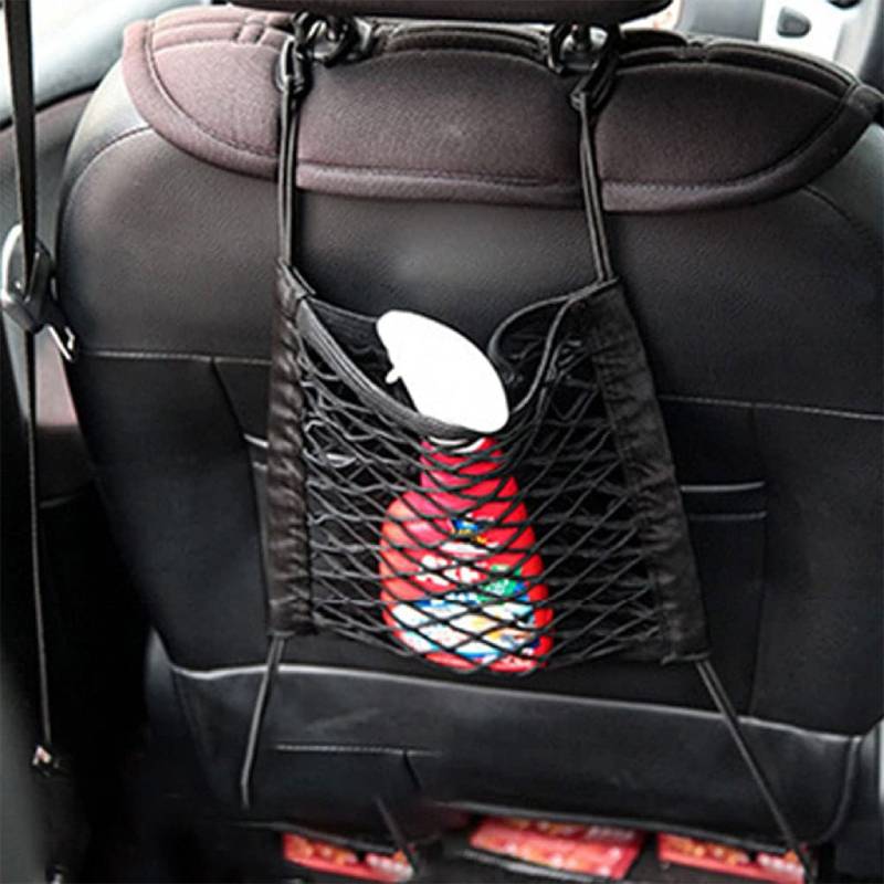 Filet de Rangement Universel en Maille pour Siège Auto – Image 4