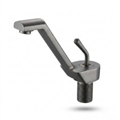 Alternative view of Mitigeur Robinet de Lavabo Luxe Gris Mat TCW