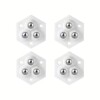 Supports Glissière meuble Triple (déplace meuble) (x4pcs)