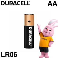 Alternative view of Pile AA 1.5V DURACELL ALKALINE 1PCS