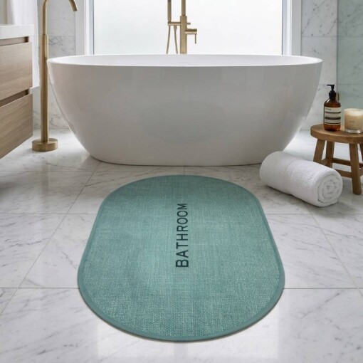 Tapis Salle de Bain Ovale BATHROOM FIRLA 72-54