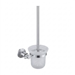 Alternative view of Porte brosse en Aluminium Gobelet en Verre WC 7250