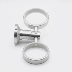 Alternative view of Porte Brosse à Dents Double en aluminium et Verre SANWATER