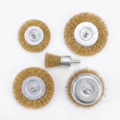 Alternative view of Jeu de Brosses Métalliques 5PCS