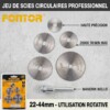 Jeu de Disques Lames de Scies 6PCS FONTOR