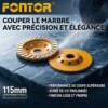 Disque Coupe Marbre 115mm FONTOR