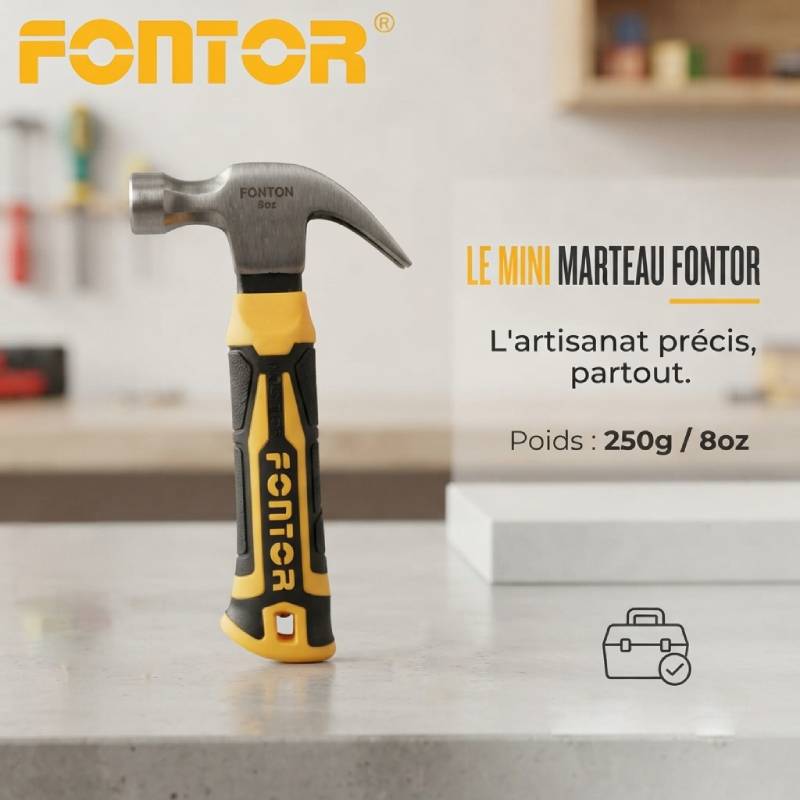 Mini Marteau Arrache Clous 250g FONTOR