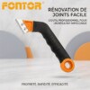 Grattoir Coudé à Coulis Pour Joints FONTOR