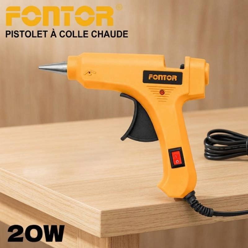 Pistolet à Colle Chaude 20W FONTOR