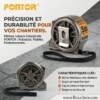 Mètre Ruban Inoxydable Etanche 5M FONTOR