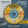 Disque Coupe Métal 115mm FONTOR
