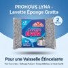 Lavette Eponge pour Vaisselle Gratta LYNA 2PCS