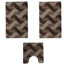 Alternative view of Tapis Salle de Bain Décorés 3PCS
