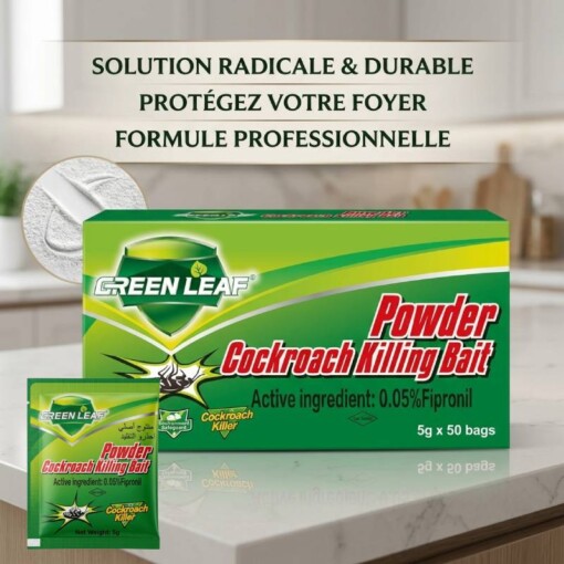 Anti Cafard Poudre 5g GREENLEAF 50PCS