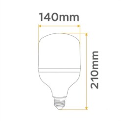 Alternative view of Lampe LED Lumière Blanche 50W