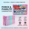 Pinces à linge Multi couleur MEDINET 18PCS