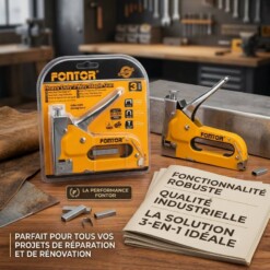 Agrafeuse Industrielle manuelle avec 600 Agrafes FONTOR