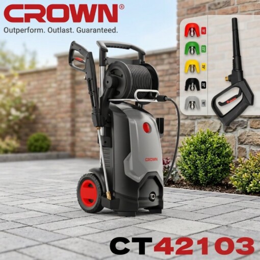 Nettoyeur Haute Pression 3500W 240 Bar CROWN CT42103
