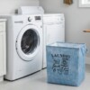 Sac à Linge en Tissu avec Couvert LAUNDRY
