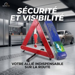 Triangle de Panne de Présignalisions Automobile Pliant